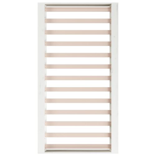 Bed Frame White 135x190cm Solid Wood - Image 6