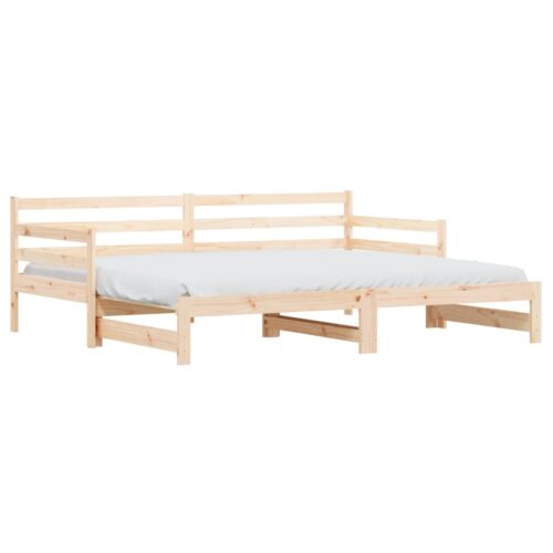 Daybed with Trundle 90x190cm Solid Wood - Image 2