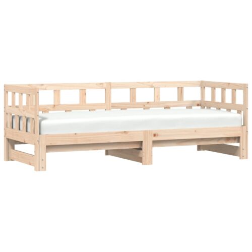 Daybed with Trundle 90x190cm Solid Wood - Image 4