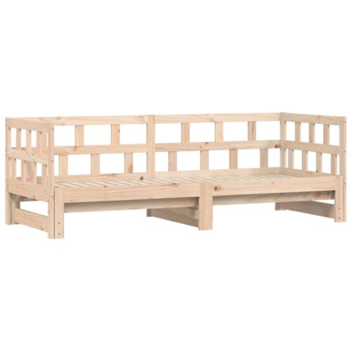 Daybed with Trundle 90x190cm Solid Wood - Image 5