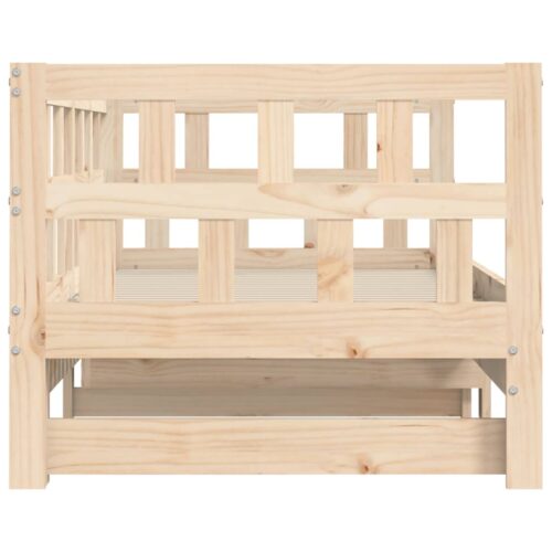 Daybed with Trundle 90x190cm Solid Wood - Image 7