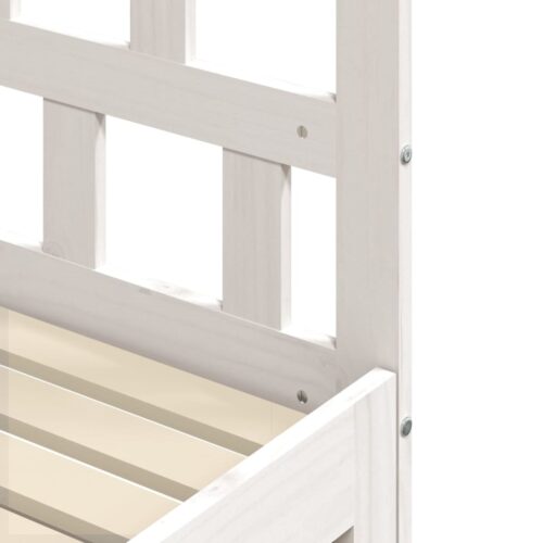 Daybed with Trundle White 90x190cm Solid Wood - Image 9