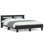 Bed Frame Black 150x200cm