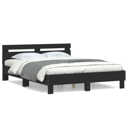 Bed Frame Black 150x200cm