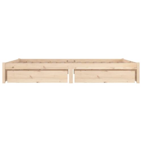 Bed Frame with Drawers 150x200cm - Image 4