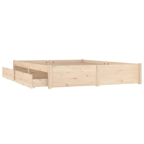 Bed Frame with Drawers 183x203cm King - Image 7