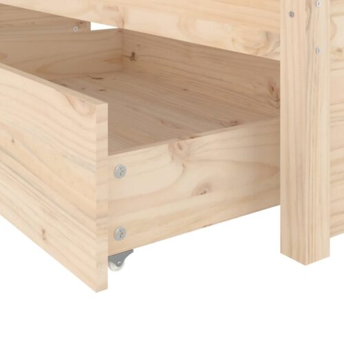 Bed Frame with Drawers 183x203cm King - Image 8