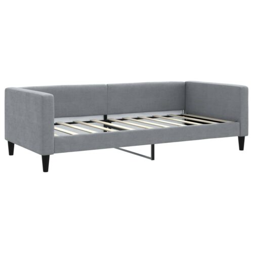 Daybed with Trundle&Drawers Light Grey 90x190cm - Image 6