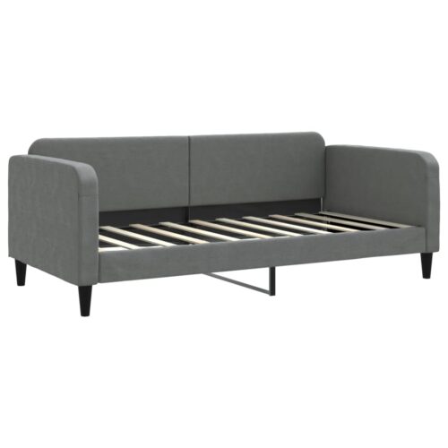 Daybed with Trundle&Drawers Dark Grey 90x190cm - Image 6