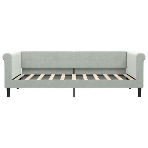 Daybed with Trundle&Drawers Light Grey 90x190cm - Image 7