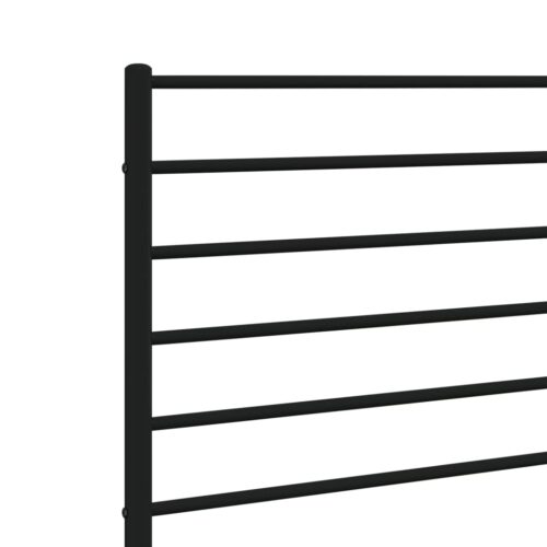 metal Headboard Black 107cm King Single - Image 6