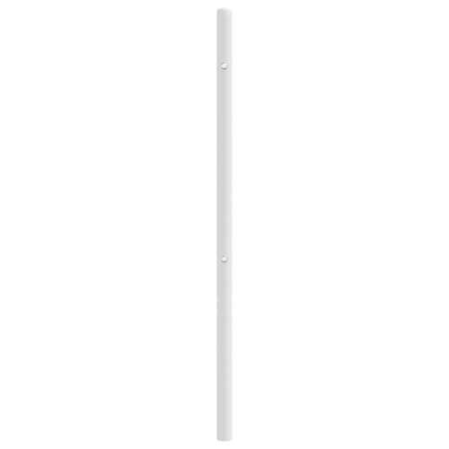 metal Headboard White 107cm King Single - Image 5
