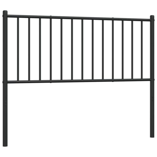 metal Headboard Black 107cm King Single - Image 2