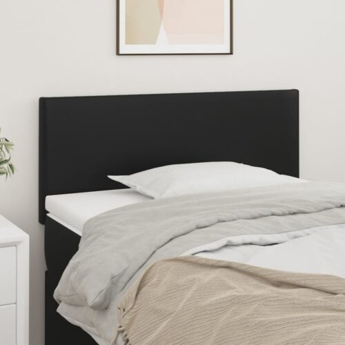 Headboard Black 100cm Faux Leather