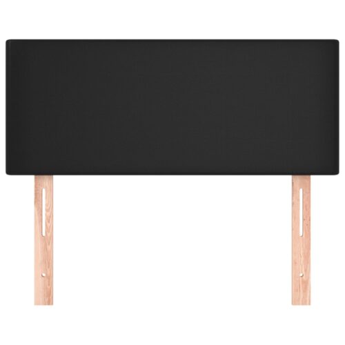 Headboard Black 100cm Faux Leather - Image 3
