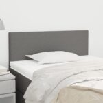 Headboard Dark Grey 100cm Fabric