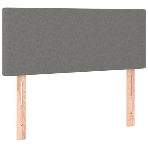Headboard Dark Grey 100cm Fabric - Image 2