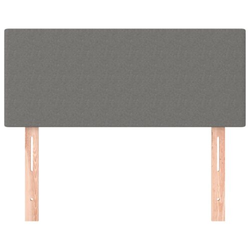 Headboard Dark Grey 100cm Fabric - Image 3