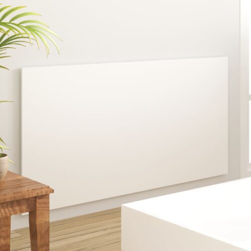 Bed Headboard White 160cm Engineered Wood - Image 4