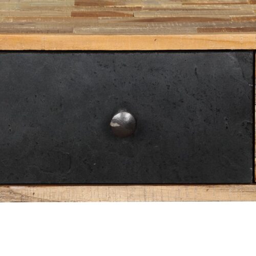 Console Table 120x30x76cm Solid Reclaimed Teak - Image 8