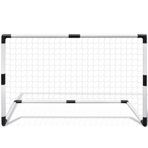 Mini Soccer Goals Post Net Set 2pcs for Kids 91.5 x 48 x 61cm - Image 3