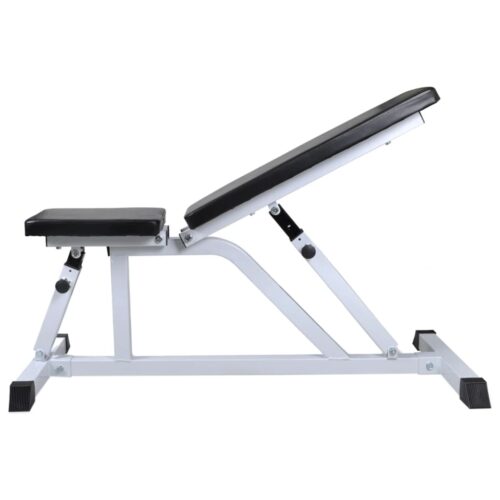 Workout Bench with Barbell Dumbbell Set 30.5 kg - Image 3