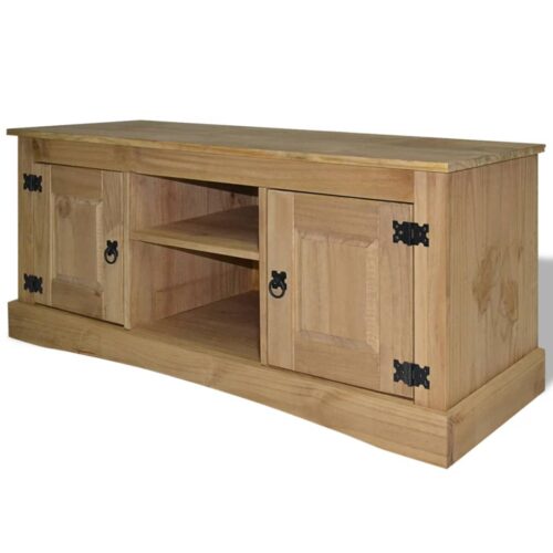 TV Cabinet Mexican Pine Corona Range 120x40x52cm