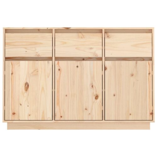 Sideboard 110x34x75cm Solid Wood Pine - Image 3
