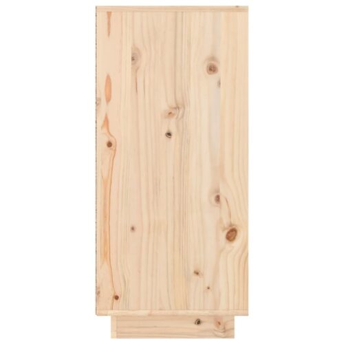 Sideboard 110x34x75cm Solid Wood Pine - Image 5