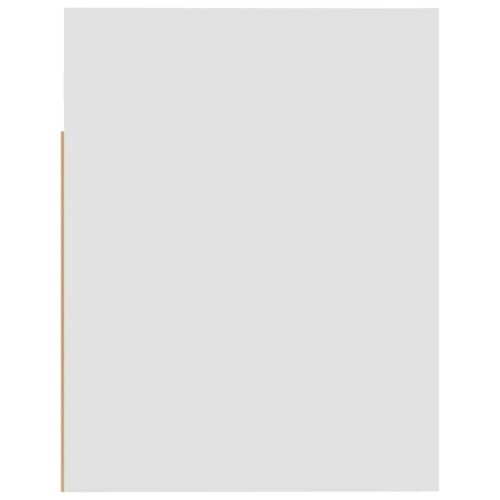 Hanging Cabinet White 60x31x40cm Engineered Wood - Image 7