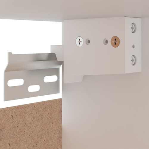 Hanging Cabinet White 60x31x40cm Engineered Wood - Image 8