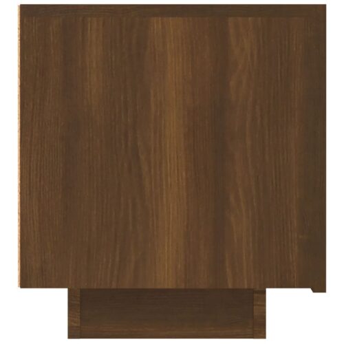 TV Cabinet Brown Oak 100x35x40cm Engineered Wood - Image 5