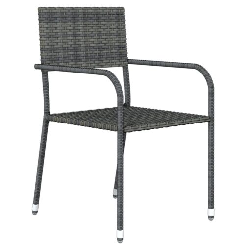 5-Piece Outdoor Dining Set Garden Patio Lounge Bistro Chairs Table Furniture - Image 3