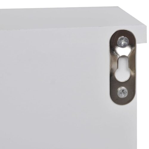 Wall Cabinet for Keys Jewellery with Doors Hooks - Image 6