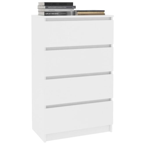 Sideboard White 60x35x98.5cm Engineered Wood - Image 3