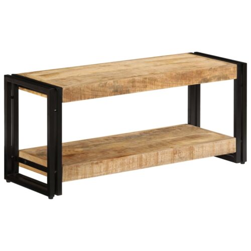 TV Cabinet 90x30x40cm Solid Mango Wood