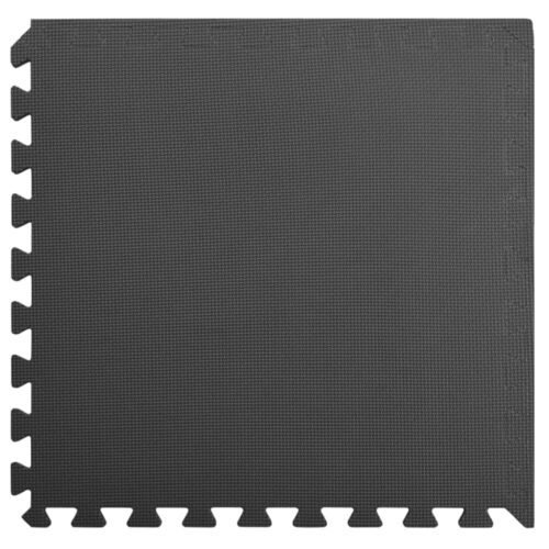 Floor Mats 24pcs 8.64m EVA Foam Black - Image 2