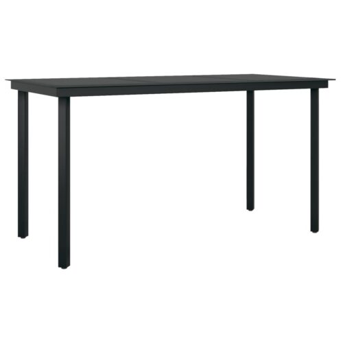 7-Piece Garden Dining Set Anthracite Outdoor Patio Lounge Furniture - Image 5