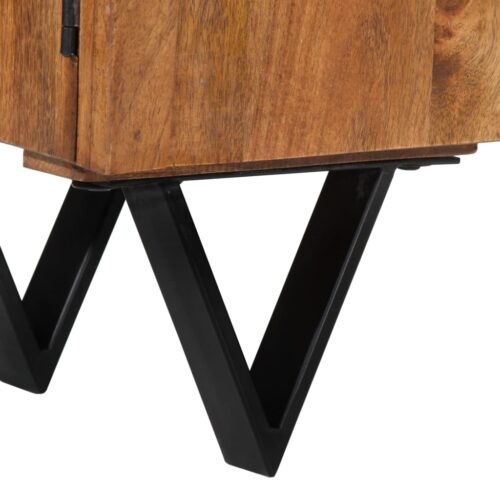 TV Cabinet 140x30x46cm Solid Wood Mango - Image 7