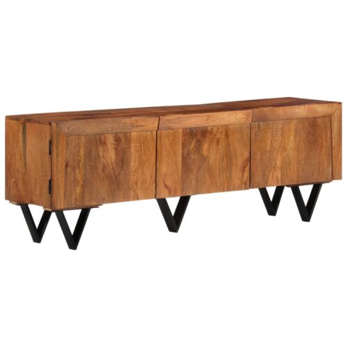 TV Cabinet 140x30x46cm Solid Wood Mango - Image 10