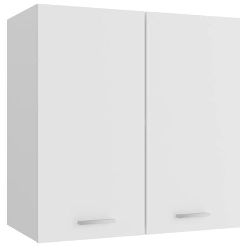 Hanging Cabinet White 60x31x60cm Engineered Wood