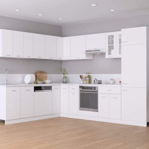 Hanging Cabinet White 60x31x60cm Engineered Wood - Image 3