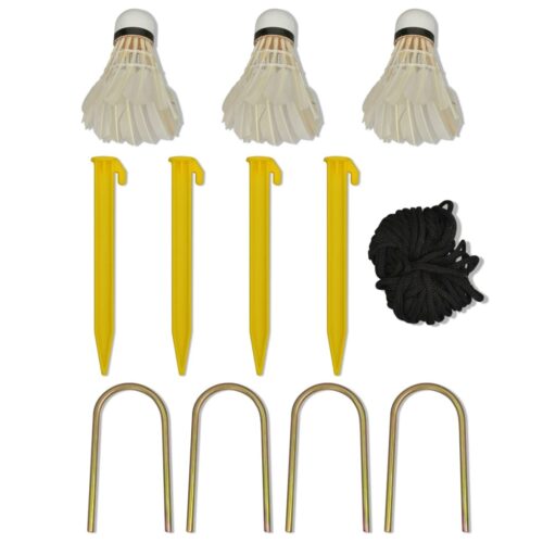 Badminton Net with Shuttlecocks 600x155cm - Image 8