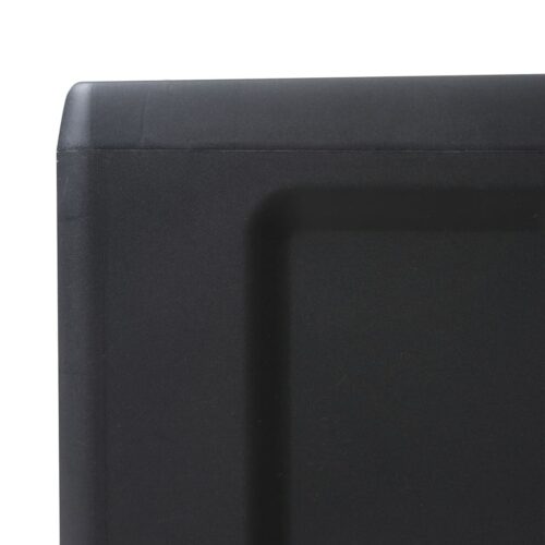 Garden Storage Cabinet with 2 Shelves Black Grey - Image 7