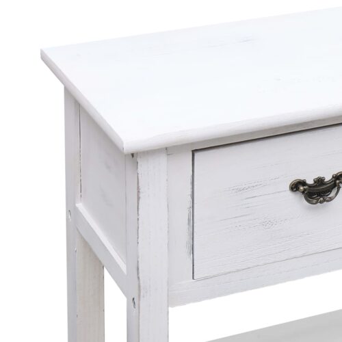 Sideboard Antique White 115x30x76cm Wood - Image 8