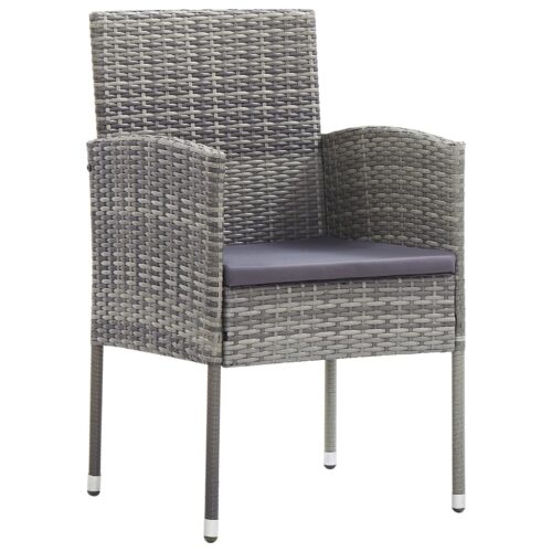 5-Piece Garden Dining Set Anthracite - Image 3