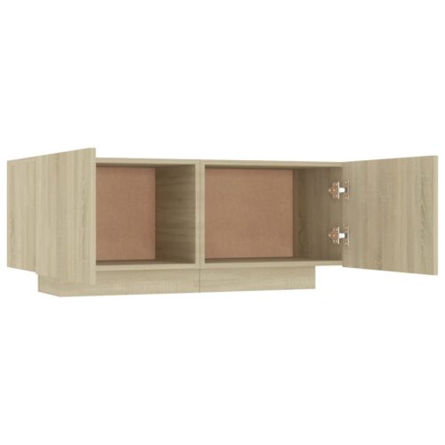 Wooden Bedside Table Drawers Storage Side Cabinet Bedroom Nightstand Sonoma Oak - Image 6