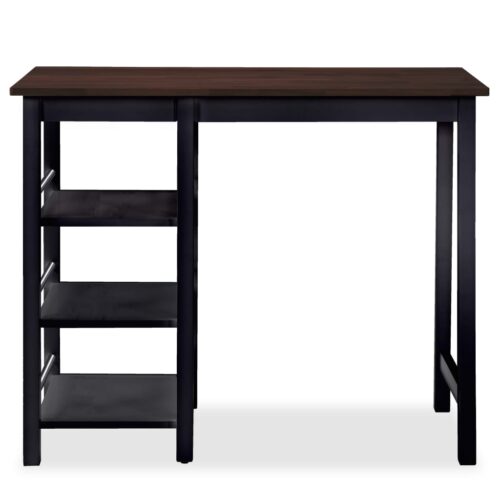Bar Set 3 Pieces MDF Black - Image 4