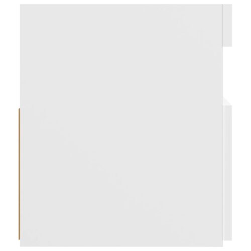 TV Cabinet with LED Lights White 120x35x40cm - Image 9