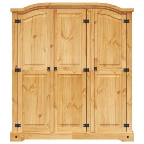 Wardrobe Mexican Pine Corona Range 3 Doors - Image 3